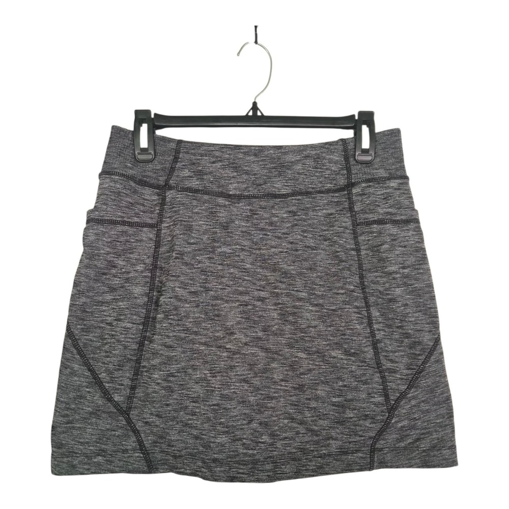 Athleta Excursion Skort Gray Heather Athletic Golf Hiking Tennis Small Gorpcore‎